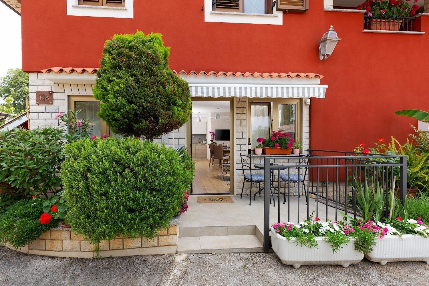 Apartman Angolo Verde Vizinada ภายนอก รูปภาพ